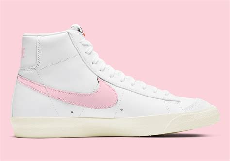 nike pink blazers|all white Nike blazers women.